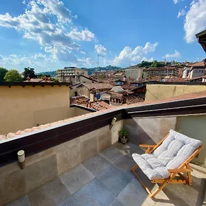  Apartment Magic Place Bergamo! Relax With Terrace In The Heart Of The